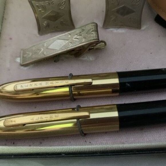 Alpine De Luxe Alpine USA Pencil Perma Matic Pen Geneva Jeweled Swiss Watch - Picture 4 of 14